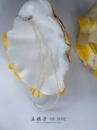 IMG_4546.JPG B S925小米珍珠项链 Mini Freshwater Pearl Necklace