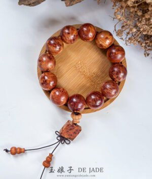IMG_4565.JPG崖 崖柏瘤疤料手串 Thuja Burl Bracelet