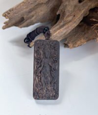 沉香观音吊坠 Agarwood Guanyin Pendant