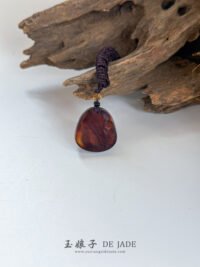 IMG_4576.JPG 笑 血珀笑佛吊坠 Blood Amber Laughing Buddha Pendant