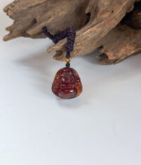 IMG_4577.JPG 笑 血珀笑佛吊坠 Blood Amber Laughing Buddha Pendant