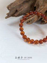IMG_4579.JPG 琥珀 紫翳蜜手串 Purple Dark Amber Bracelet