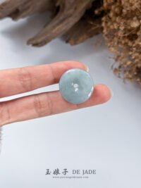 IMG_4587.JPG平 蓝水平安扣吊坠 lue Water Jadeite Peace Pendant