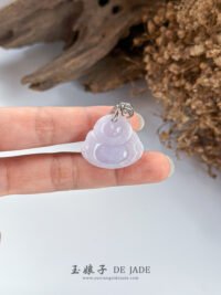 IMG_4594.JPG笑 S925紫翡笑佛吊坠 Purple Jade Laughing Buddha Pendant