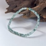 IMG_4596.JPG 飘 冰飘蓝花翡翠手串 Ice Blue Floral Jadeite Bracelet