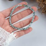 IMG_4598.JPG 飘 冰飘蓝花翡翠手串 Ice Blue Floral Jadeite Bracelet
