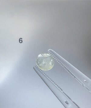 茶黄翡翠蛋面 Tea Yellow Jadeite Cabochon
