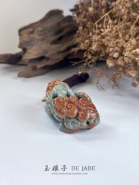 IMG_5255.JPG 腾冲老料貔貅吊坠 Tengchong Old Jade Pixiu Pendant