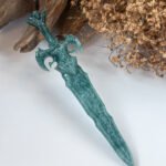 IMG_5277.JPG 蓝水饕餮剑 Blue Water Jade Taotie Sword