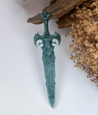 IMG_5279.JPG 蓝水饕餮剑 Blue Water Jade Taotie Sword