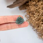 IMG_5287.JPG 蓝水笑佛吊坠 Blue Water Laughing Buddha Jade Pendant