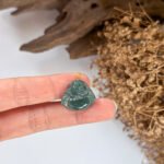 IMG_5288.JPG 蓝水笑佛吊坠 Blue Water Laughing Buddha Jade Pendant