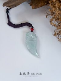 IMG_5302.JPG 貅龙牙吊坠 Pixiu Dragon Tooth Jade Pendant