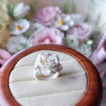 猛犸象牙玫瑰戒指 Mammoth Ivory Rose Ring