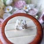 猛犸象牙玫瑰戒指 Mammoth Ivory Rose Ring