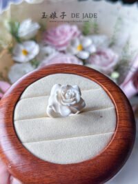 猛犸象牙玫瑰戒指 Mammoth Ivory Rose Ring