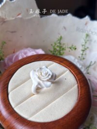 猛犸象牙玫瑰戒指 Mammoth Ivory Rose Ring