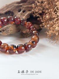 灵草琥珀手串 Herbal Amber Bracelet