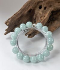 IMG_6989.JPG 果绿翡翠手串 Apple Green Jadeite Bracelet