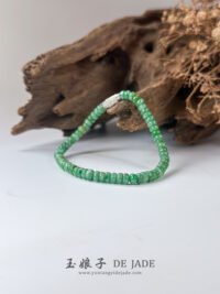 IMG_7003.JPG 阳绿翡翠算盘珠手串 Yang Green Jadeite Abacus Bead Bracelet