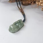 IMG_7044.JPG 仿古龙葫芦翡翠吊坠 Antique Dragon Gourd Jadeite Pendant