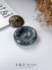 IMG_7217.JPG 乌鸡翡翠香炉 Black & Grey Jadeite Incense Burner