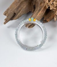 IMG_7233.JPG 烟熏紫翡翠手串 Smoky Lavender Jadeite Bracelet